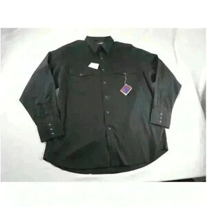 Wrangler Men Cowboy Cut Long Sleeves Shirt Size XL